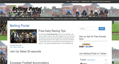 Desktop Screenshot of betting-portal.com