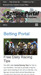 Mobile Screenshot of betting-portal.com