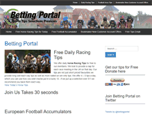 Tablet Screenshot of betting-portal.com